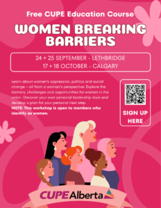 Women Breaking Barriers @ Calgary Area Office